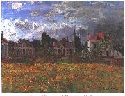 Claude Monet Maisons d'Argenteuil oil on canvas